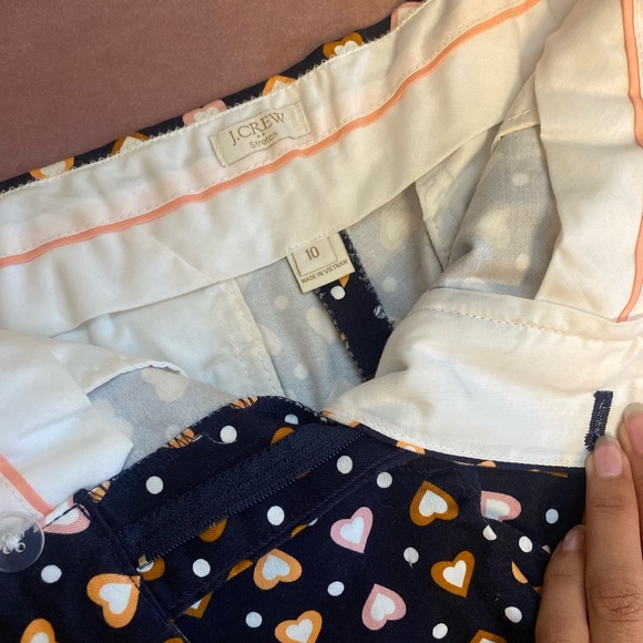 J. Crew Heart Print Shorts - Picture 4 of 6